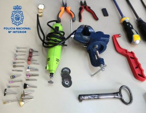 herramientas robos