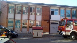incendio colegio flores