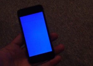 iphone 5s Pantallazo azul