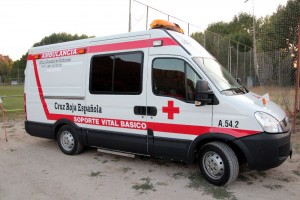 ambulancia cruz roja