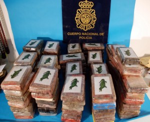 100 kilos cocaina marin