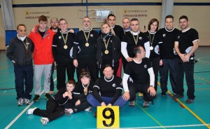 Campeonato provincial de tiro con arco en sala.