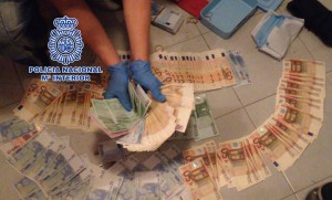 billetes falsos