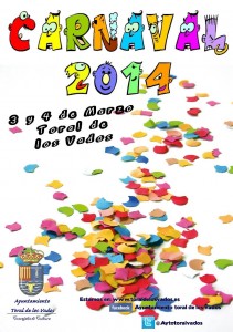 cartel carnaval 2014 toral de los vados