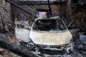 coche quemado fuentesnuevas