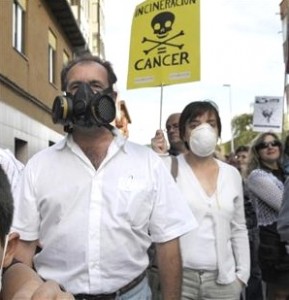 contra incineracion residuos
