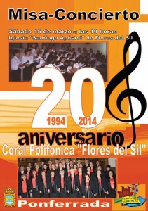 coral polifonica flores del sil 20 aniversario