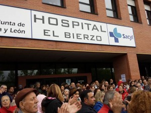 cadena humana hospital del bierzo