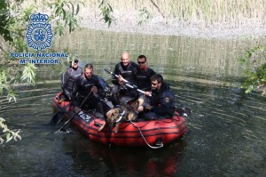 policia nacional entrenamiento canino