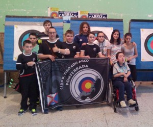 tiro arco equipo ponferrada