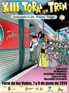 toral en tren 2014