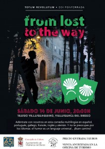 Cartel totum revolutum villafranca bierzo