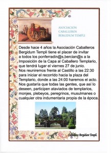 caballero templario 2014