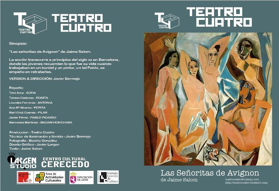 cartel Las-señoritas teatro villafranca bierzo