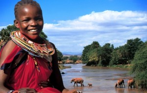 mujer masai