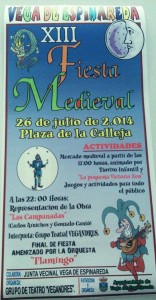 XIII fiesta medieval vega espinareda