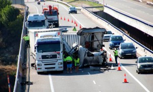 accidente autovia km 385