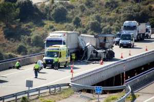 accidente autovia km 385-4