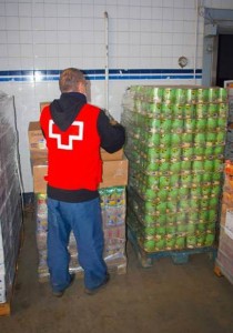 cruz roja distribucion alimentos