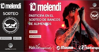 melendi banco de alimentos