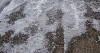 hielo acera