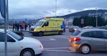 accidente rotonda clinica