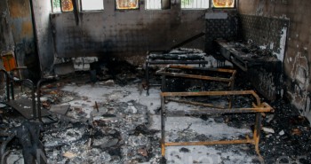 fuego colegio flores del sil-1
