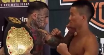 luchador tatuado