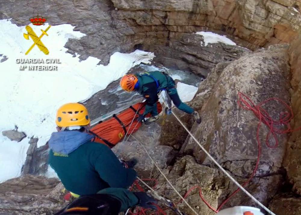 rescate montañero marruecos guardia civil