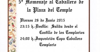 imposicion capa templario 2015