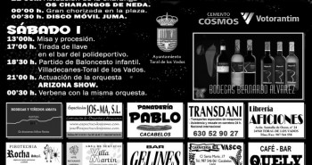 CARTEL FIESTAS VILLADECANES 15