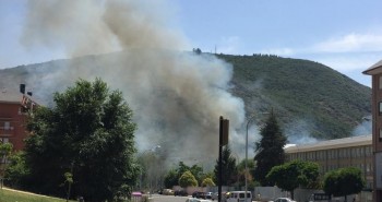 incendio fuego tras fino