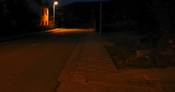 Iluminación en travesía Sancedo