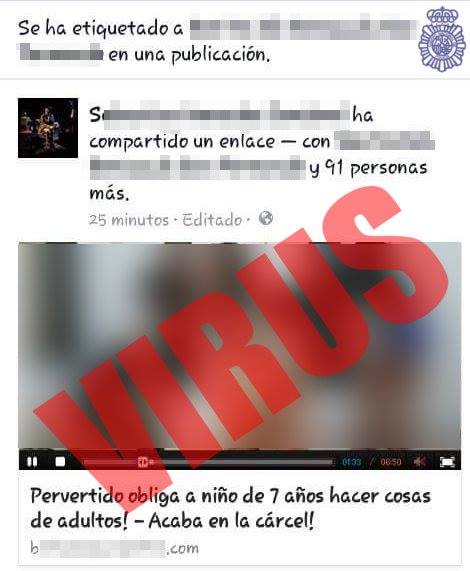 videos facebook virus