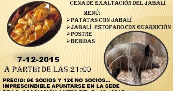 cena jabalí turienzo casteñero