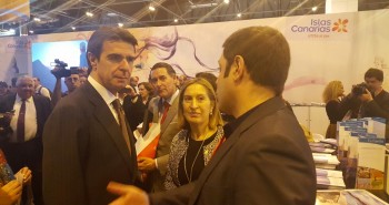 Soria e Iván Alonso hoy en Fitur