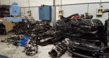 nave despiece vehiculos robados
