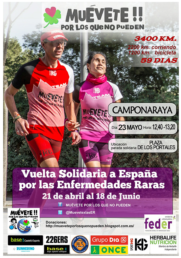 23 Mayo- Vuelta solidaria