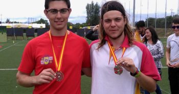 Medallas de Mario y Alejandro