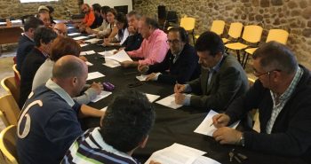 Eduardo Fernández y Luis Azanar en Carracedelo