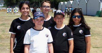 Todos los niños tiro arco