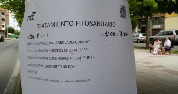 tratamiento fitosanitario árboles clorpirifos