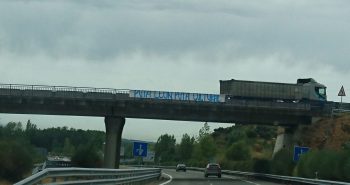 pancarta puente