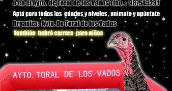 CARTEL carrera pavo 2016