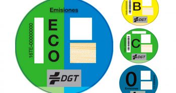 pegatinas dgt