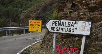 acceso peñalba cortado