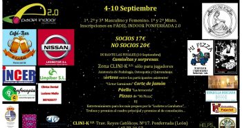 cartel torneo padel encina 2017