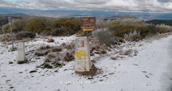 camino santiago nieve nevada2