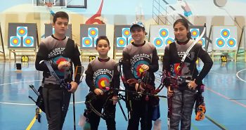 Niños tiro arco Ponferrada