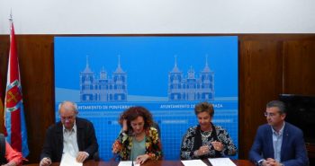alcaldesa convenio peregrinos
